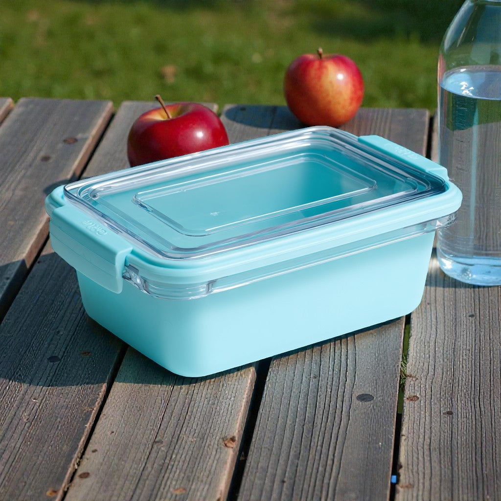 Zoqmi Collapsible Silicone Lunch Box - Sky Blue